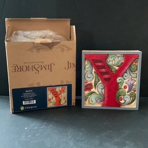 Jim Shore art Wall Plaque Decor. NEW IN BOX